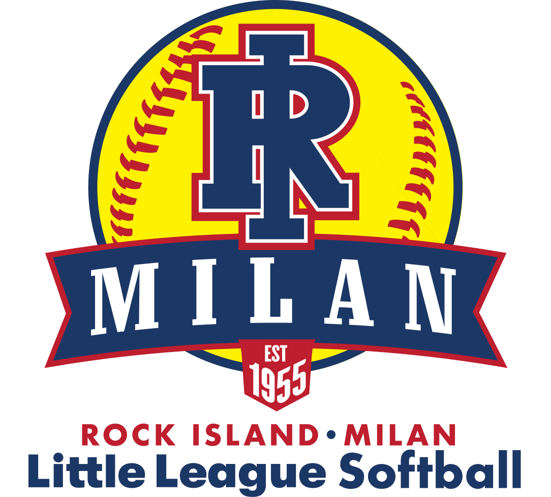 Rock Island Milan Little League Softball Logo